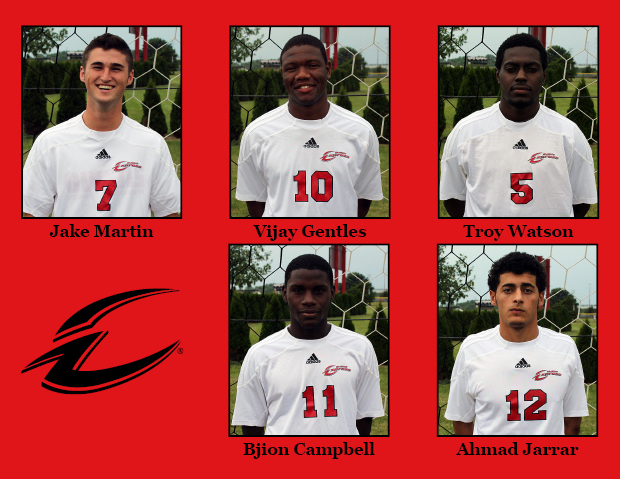 Five Express Men's Soccer Players Earn Conference and Regional Postseason Honors