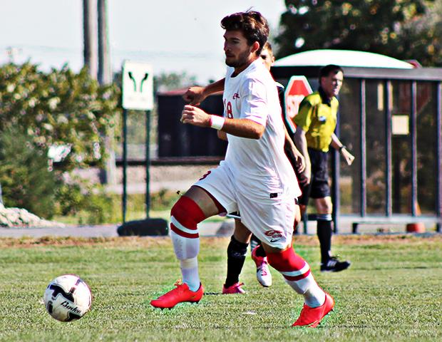Almester Nabs OCCAC Player of the Week Honors In Men's Soccer