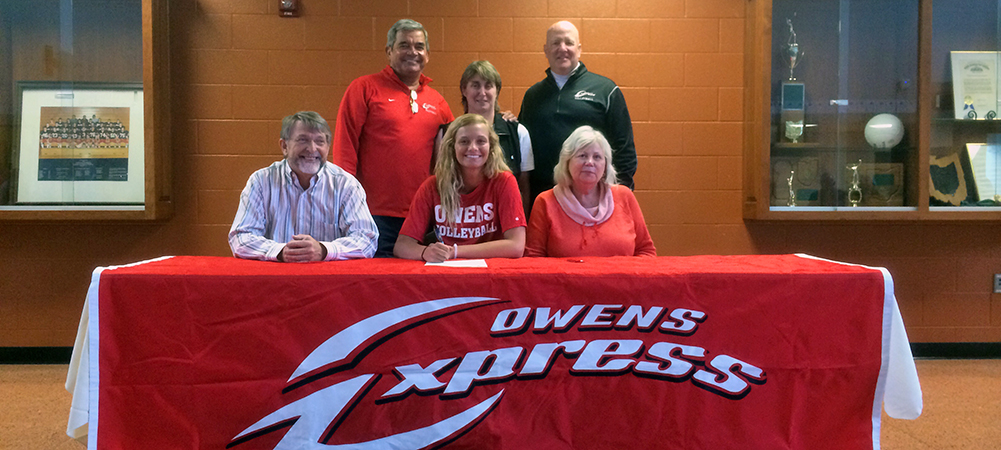 Otsego's Hesselschwardt Becomes 7th Member of Owens Volleyball Frosh Class