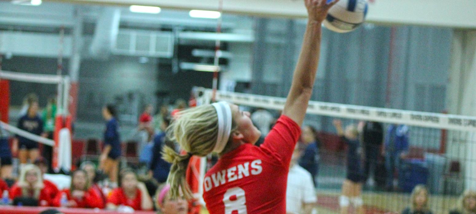 No. 16 Owens Volleyball Advances In District Tournament With Win Over SC4