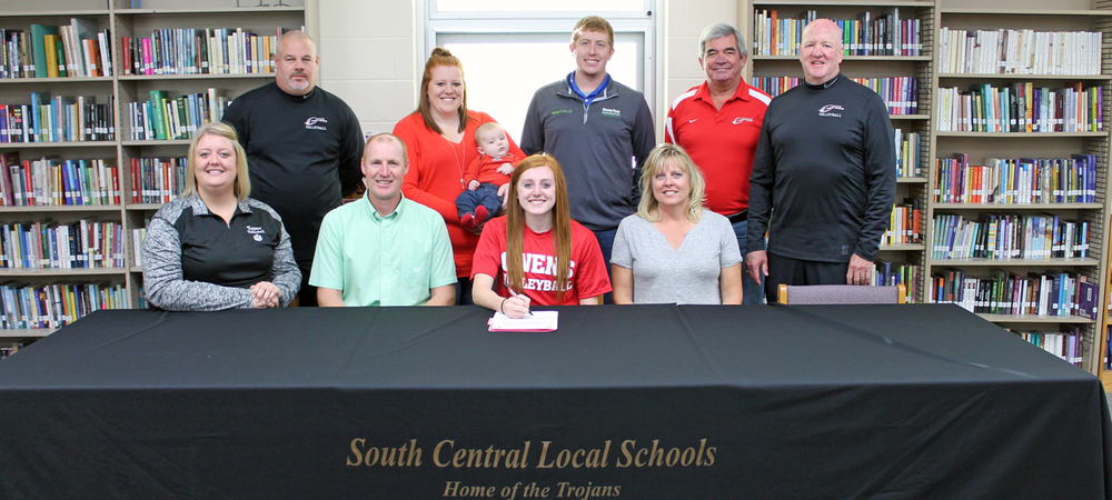 South Central's Sweeting Becomes Initial Member of 2016-17 Owens Volleyball Recruiting Class
