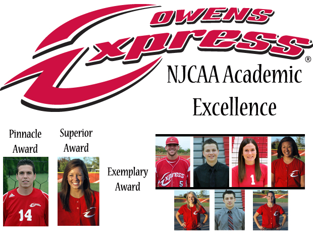 Express Student-Athletes Earn NJCAA Academic Honors