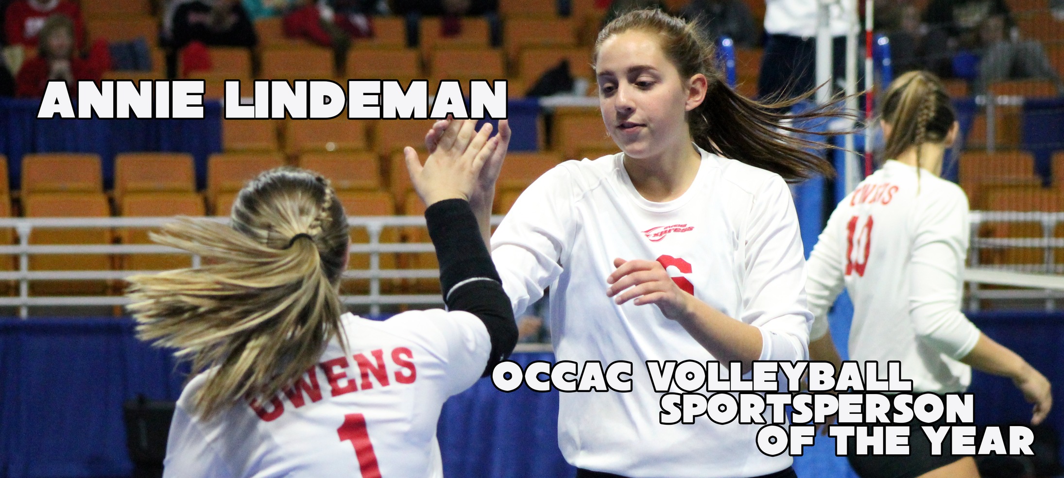 Lindeman, Frost, Bennett Awarded For Sportsmanship By OCCAC