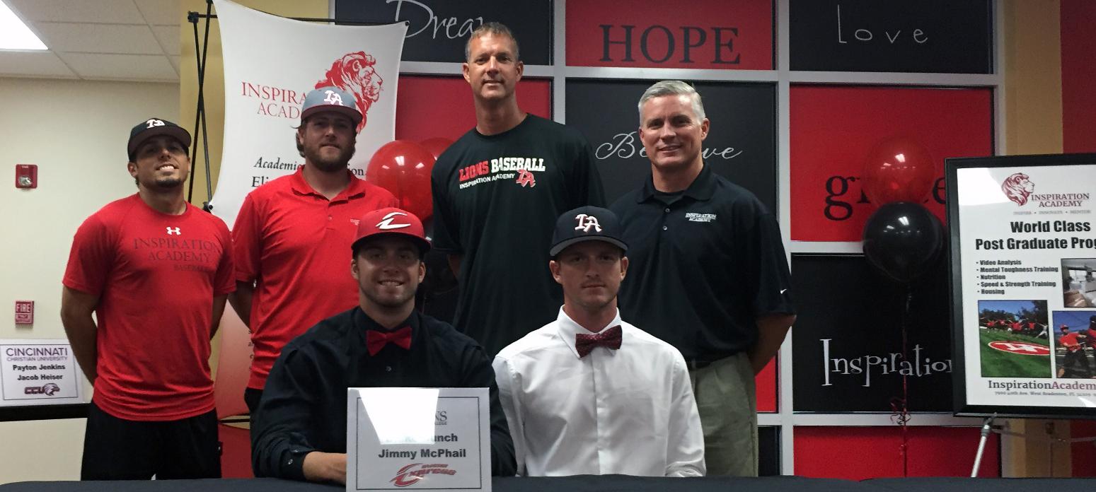 Bunch, McPhail Sign With Owens Baseball